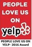 2016 Yelp Award